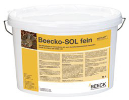 Beeck Mineralfarbe Beecko-Sol fein weiss - Silikatfarbe außen
