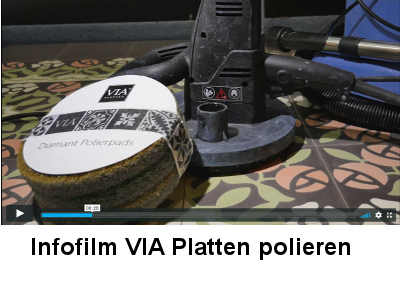Infofilm VIA Zementfliesen und Zementplatten polieren