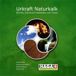 HAGA Booklet " URKRAFT NATURKALK "